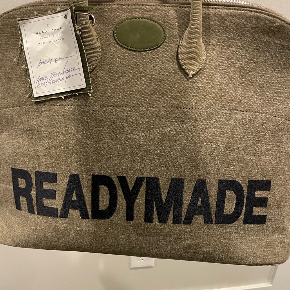 Men's Khaki Messenger Bag